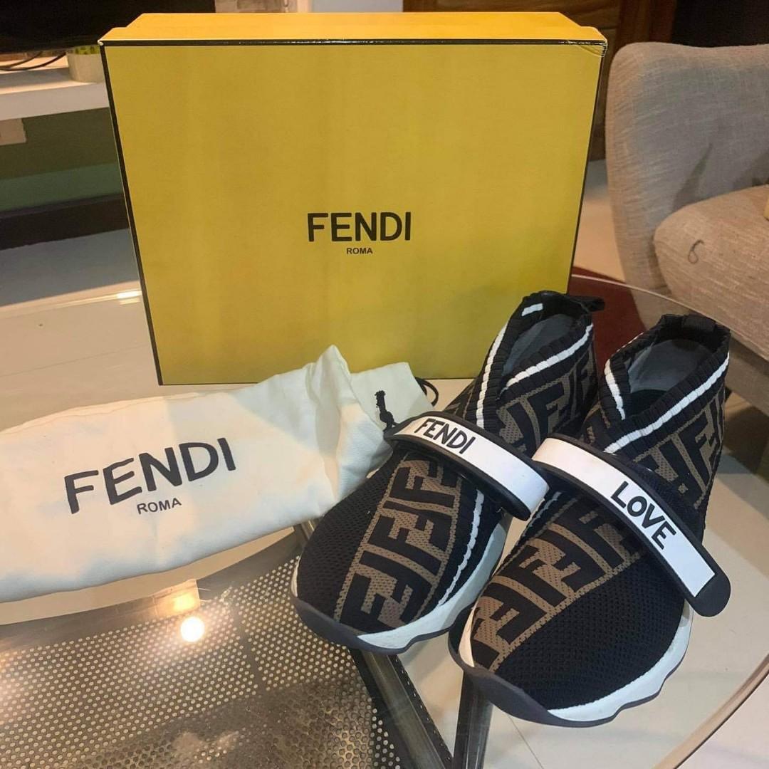 Fendi shoes love clearance