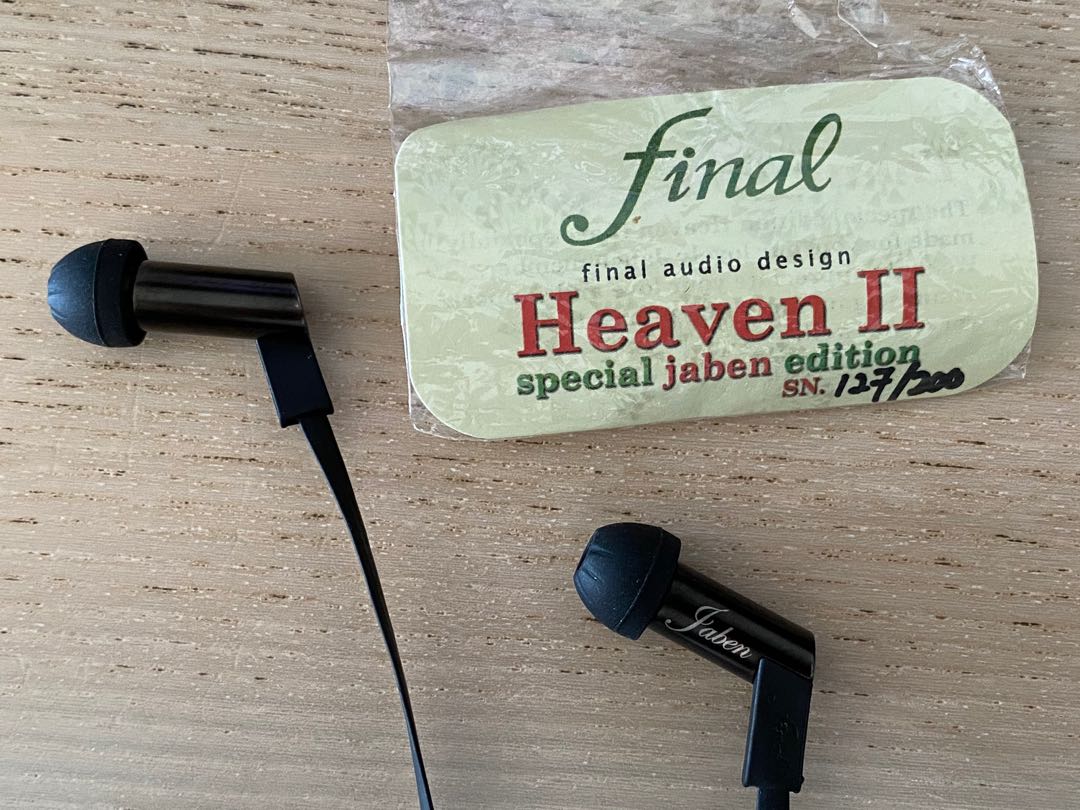 Final Audio Heaven Ii Jaben Edition Electronics Audio On Carousell