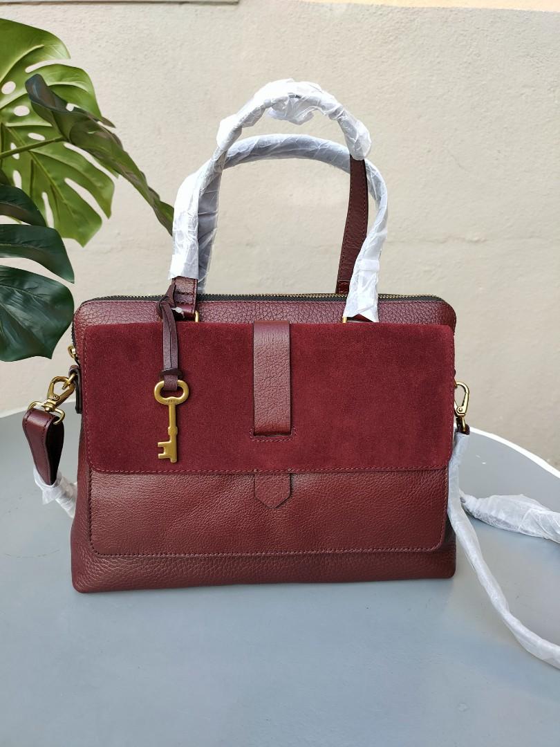 Kinley cheap satchel fossil