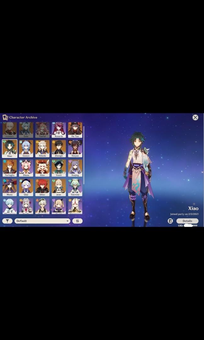 Genshin Impact 50 5 Asia Whale Good Uid Video Gaming Gaming Accessories In Game Products On Carousell