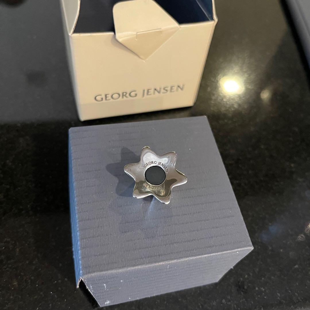 Georg jensen flower top keyring