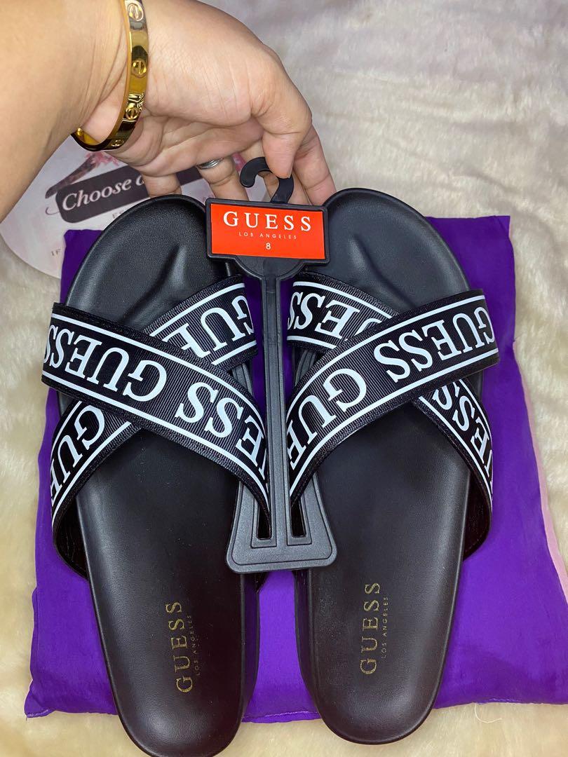 Guess criss cross hotsell slides