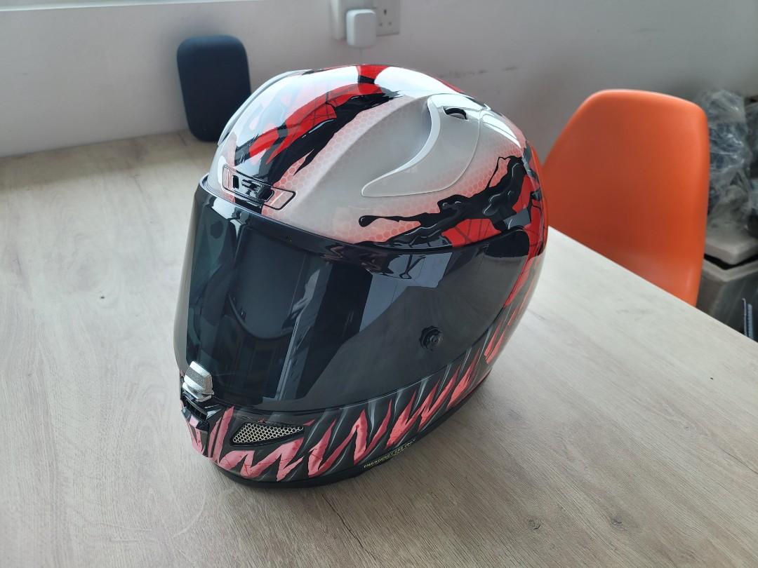 HJC Marvel Carnage Limited edition Full Face Helmet Motorcycles