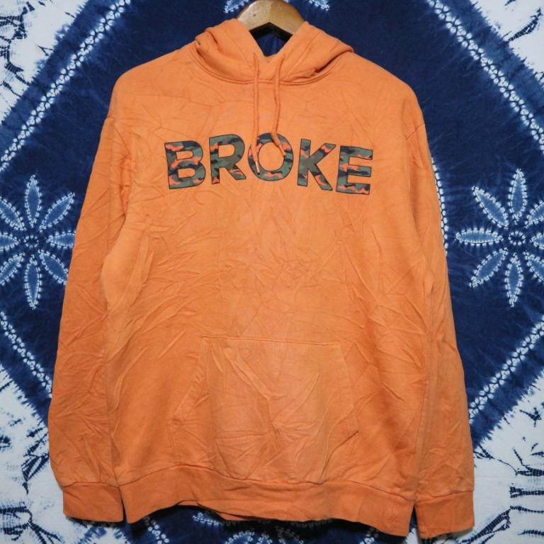 Orange broke online hoodie h&m