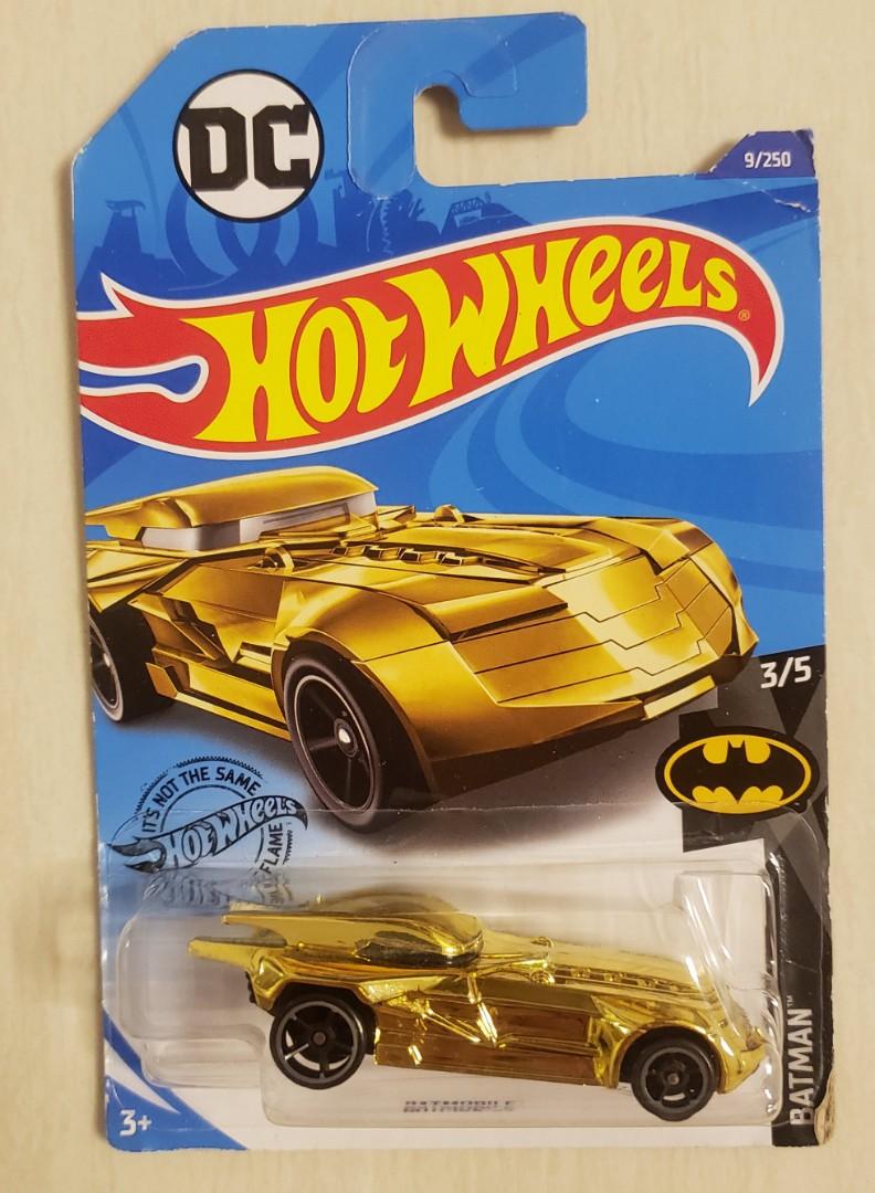 Hot Wheels 風火輪batman 車金色 興趣及遊戲 玩具 遊戲類 Carousell