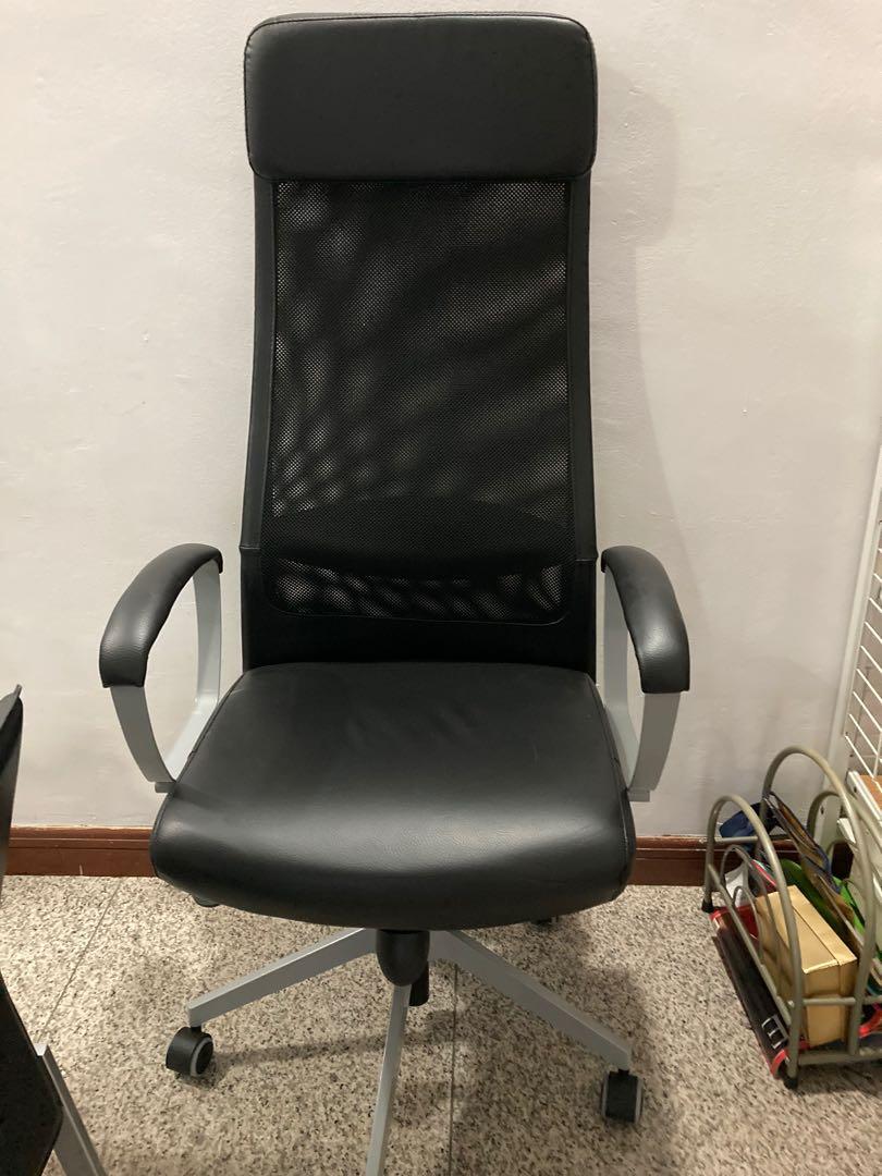 IKEA Markus office/ Gaming chair, Furniture & Home Living, Furniture