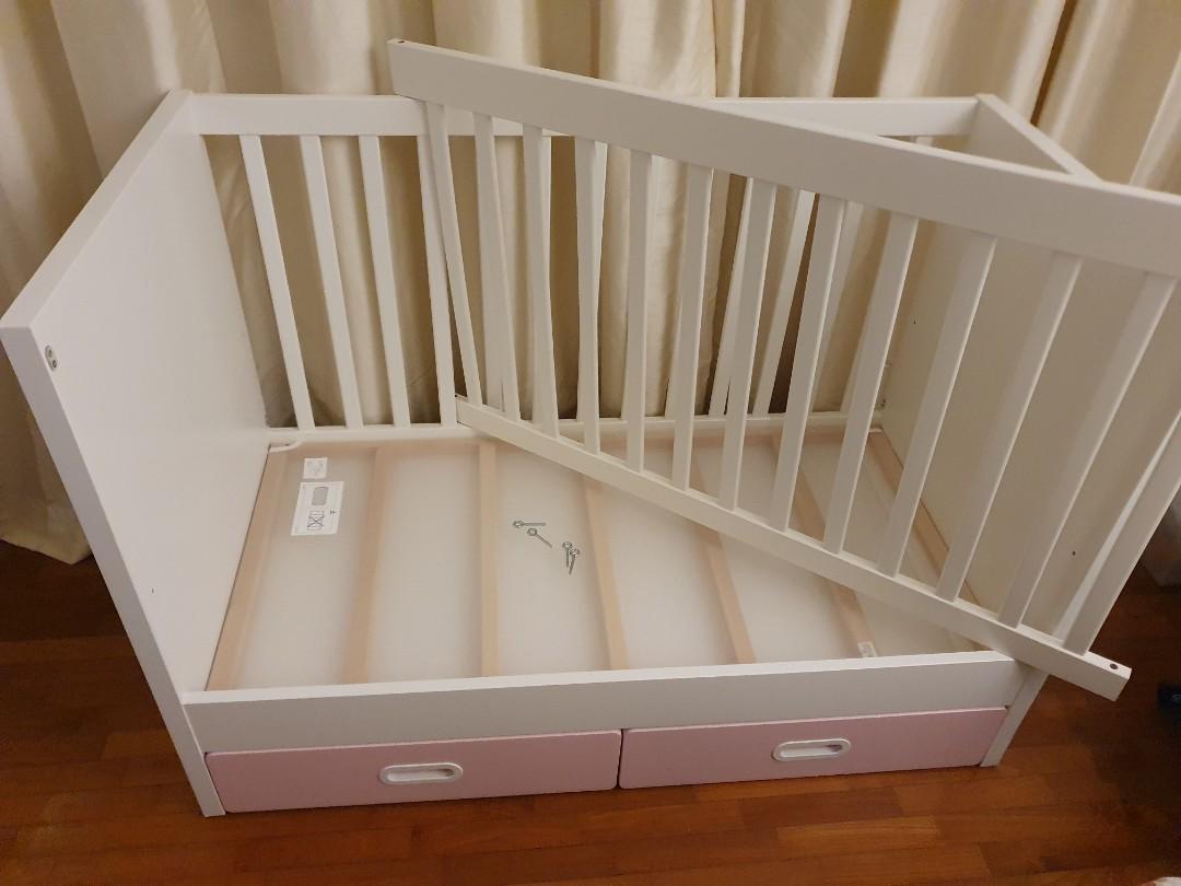 Ikea stuva cot shop bed