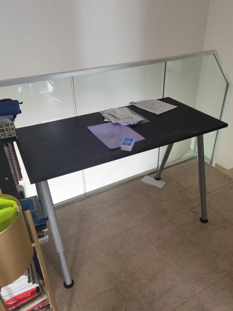 Ikea Thyge frame black table top set Furniture Home Living
