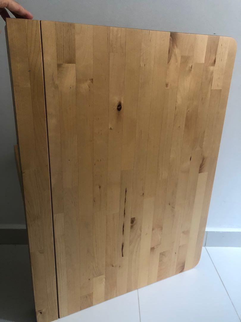 IKEA wallmount folding table, Furniture & Home Living, Furniture