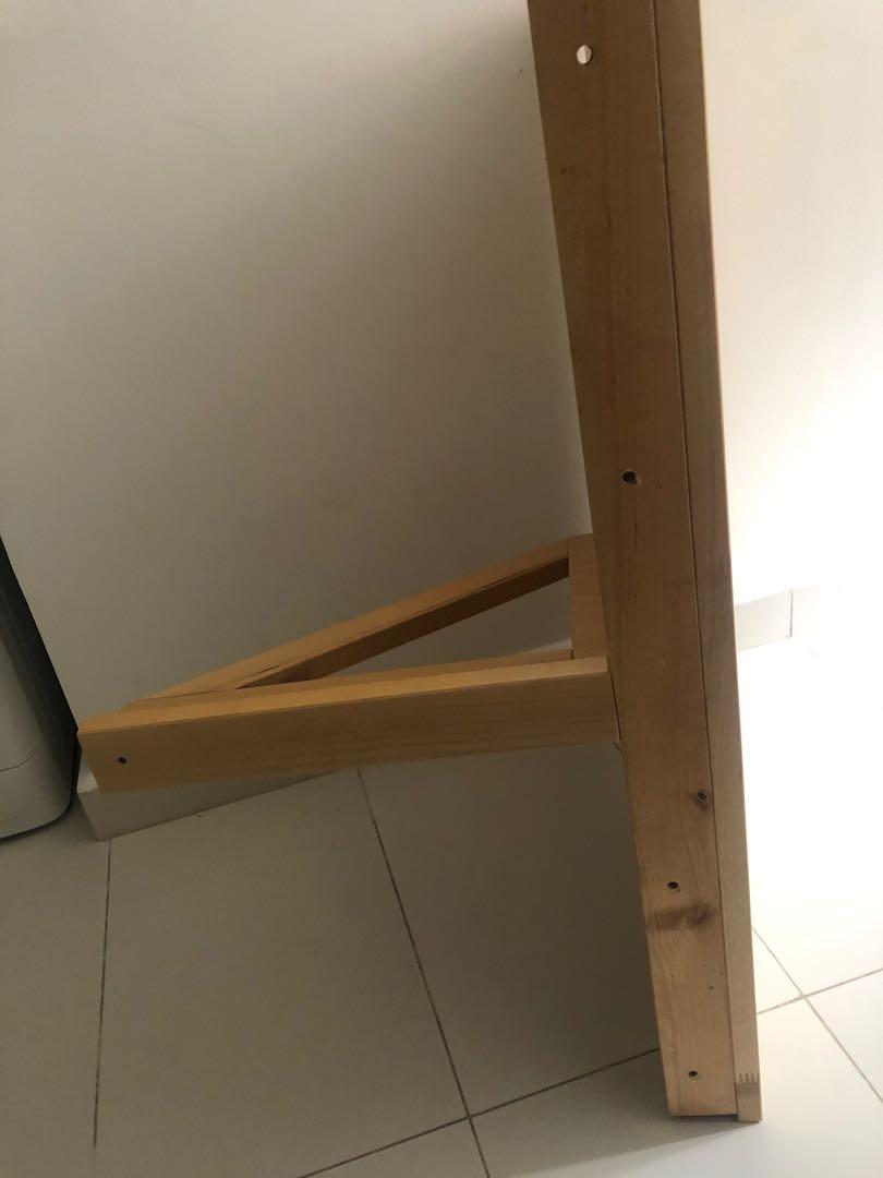 IKEA wallmount folding table, Furniture & Home Living, Furniture