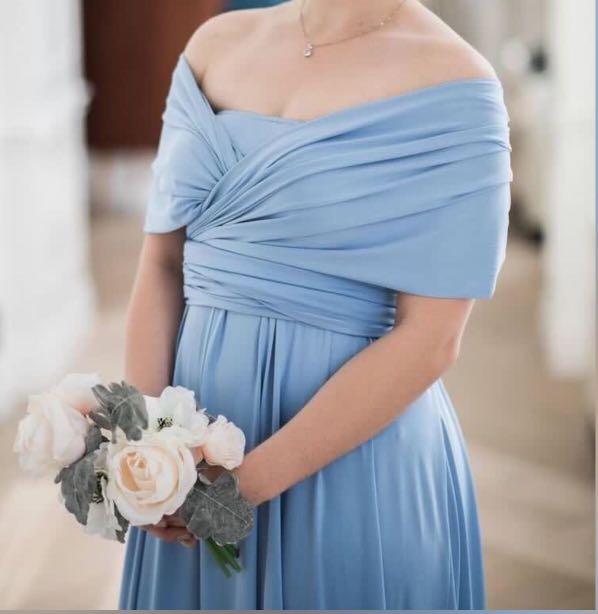 Infinity dress deals design for chubby