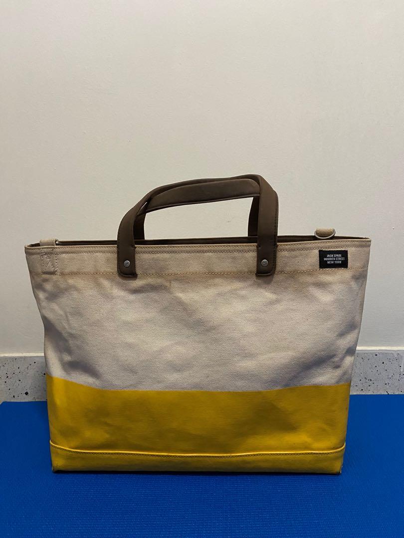 Jack spade canvas discount tote