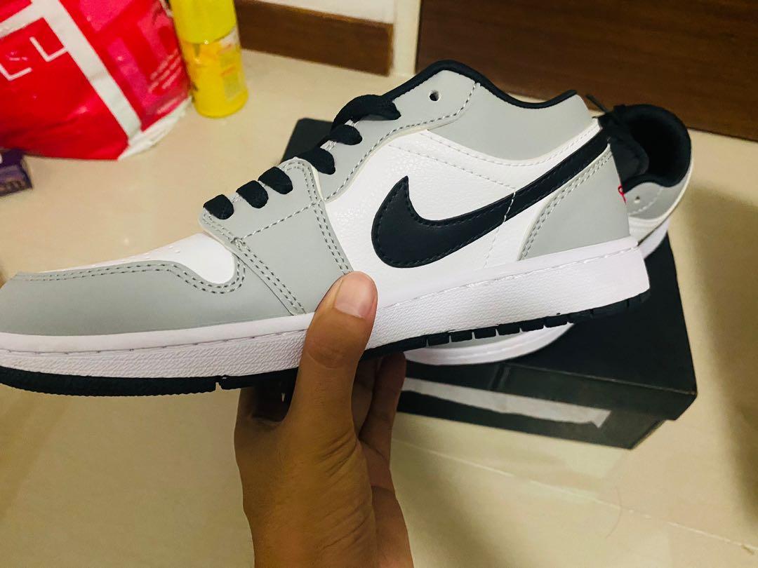 Jordan 1 Low “Light Smoke Grey “, Men�s Fashion, Footwear