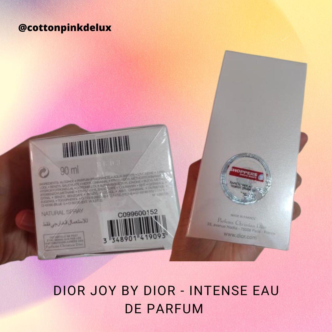 JOY by Dior Eau de Parfum Intense Health Beauty Makeup on