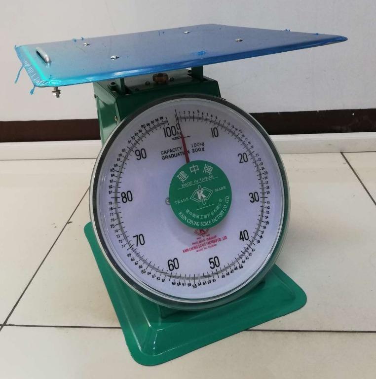 Kain Chung Table Scale Heavy Duty 100kg (Green Sliver), Everything Else ...