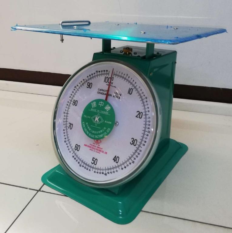 Kain Chung Table Scale Heavy Duty 100kg (Green Sliver), Everything Else ...