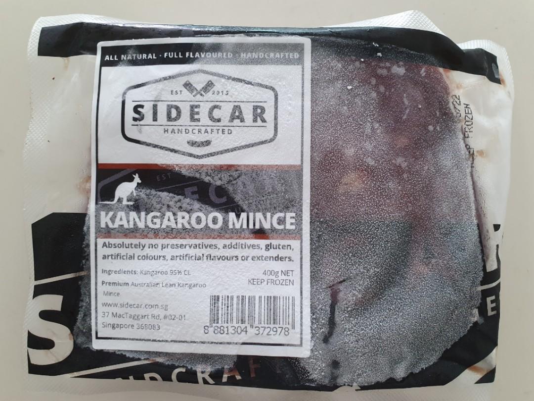 Kangaroo Mince Frozen, Pet Supplies, Pet Food on Carousell