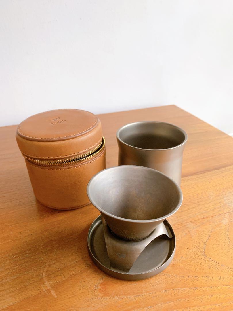 Keith Ti3911 Titanium Mini coffee and tea maker, Furniture & Home Living, Kitchenware