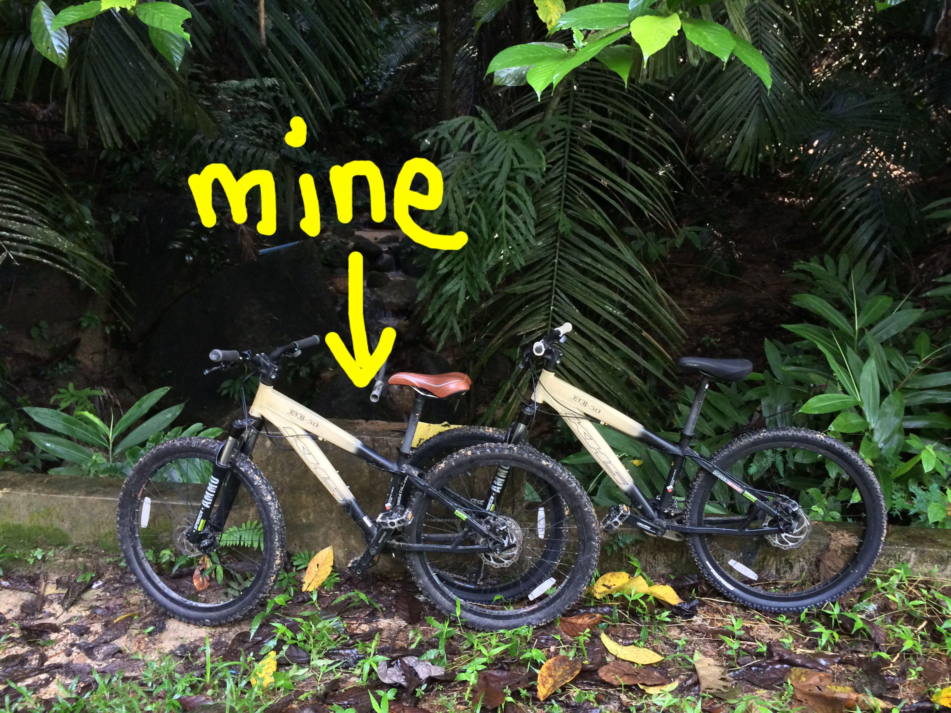 khs downhill mountain bike