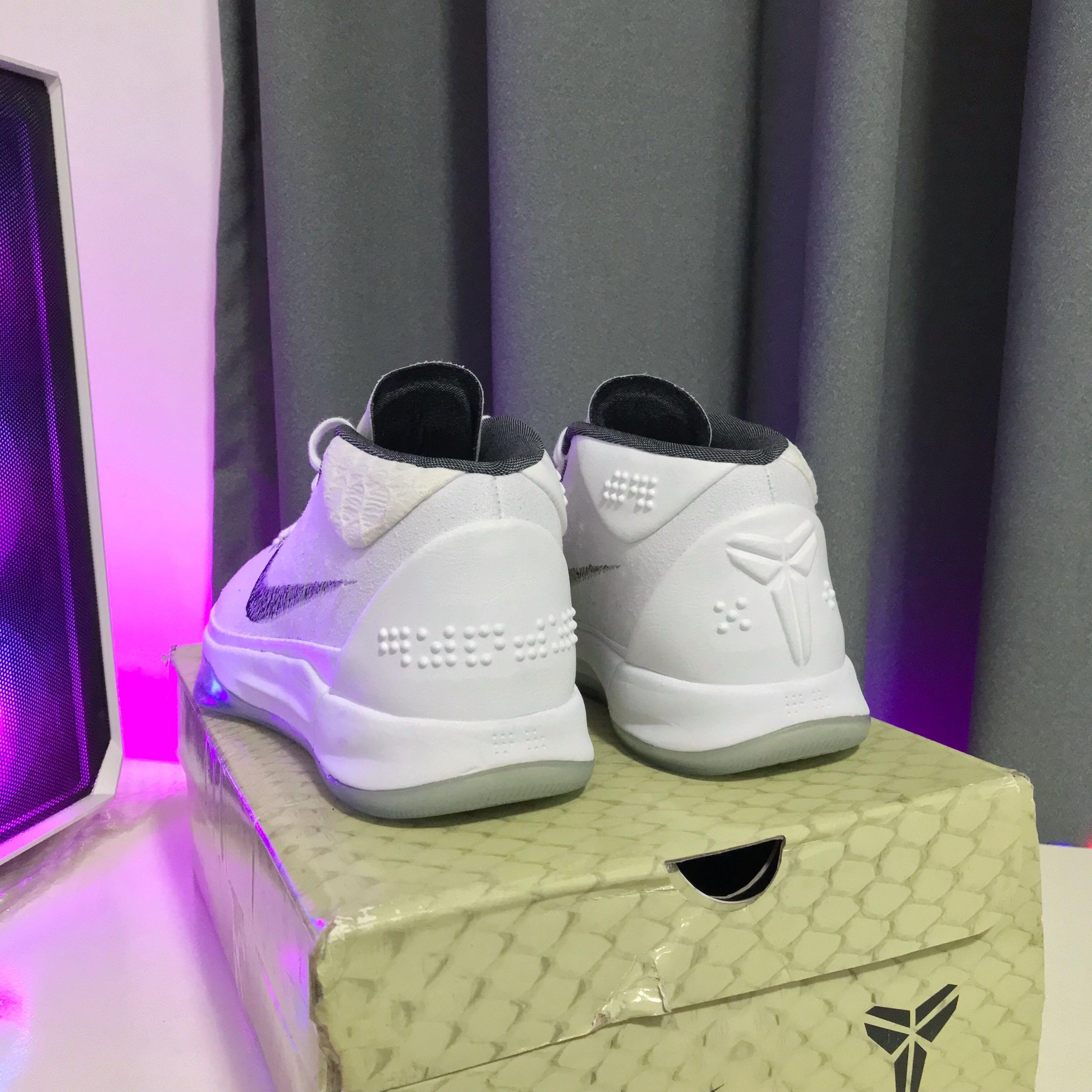 Kobe A.D Mid White Ice Men s Fashion Footwear Sneakers on Carousell