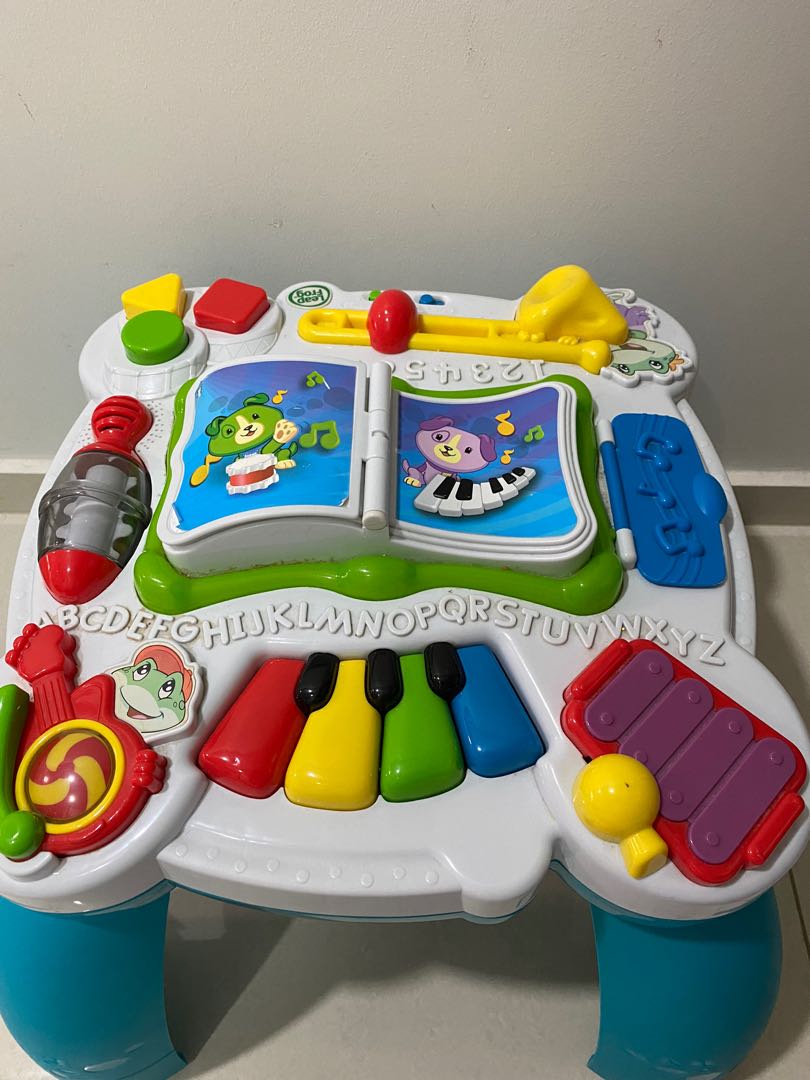 Leapfrog activity table, Babies & Kids, Infant Playtime on Carousell