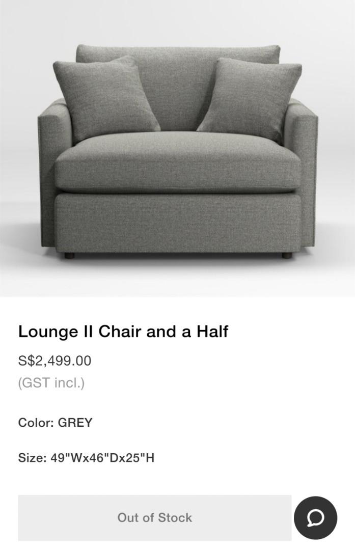 lounge ii chair and a half