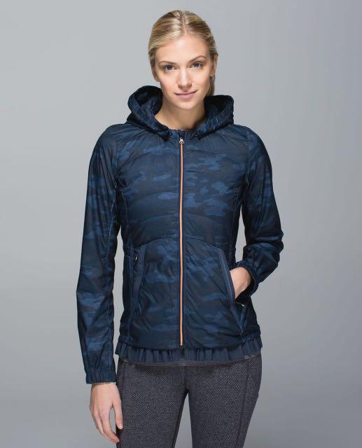 Puffy discount windbreaker jacket