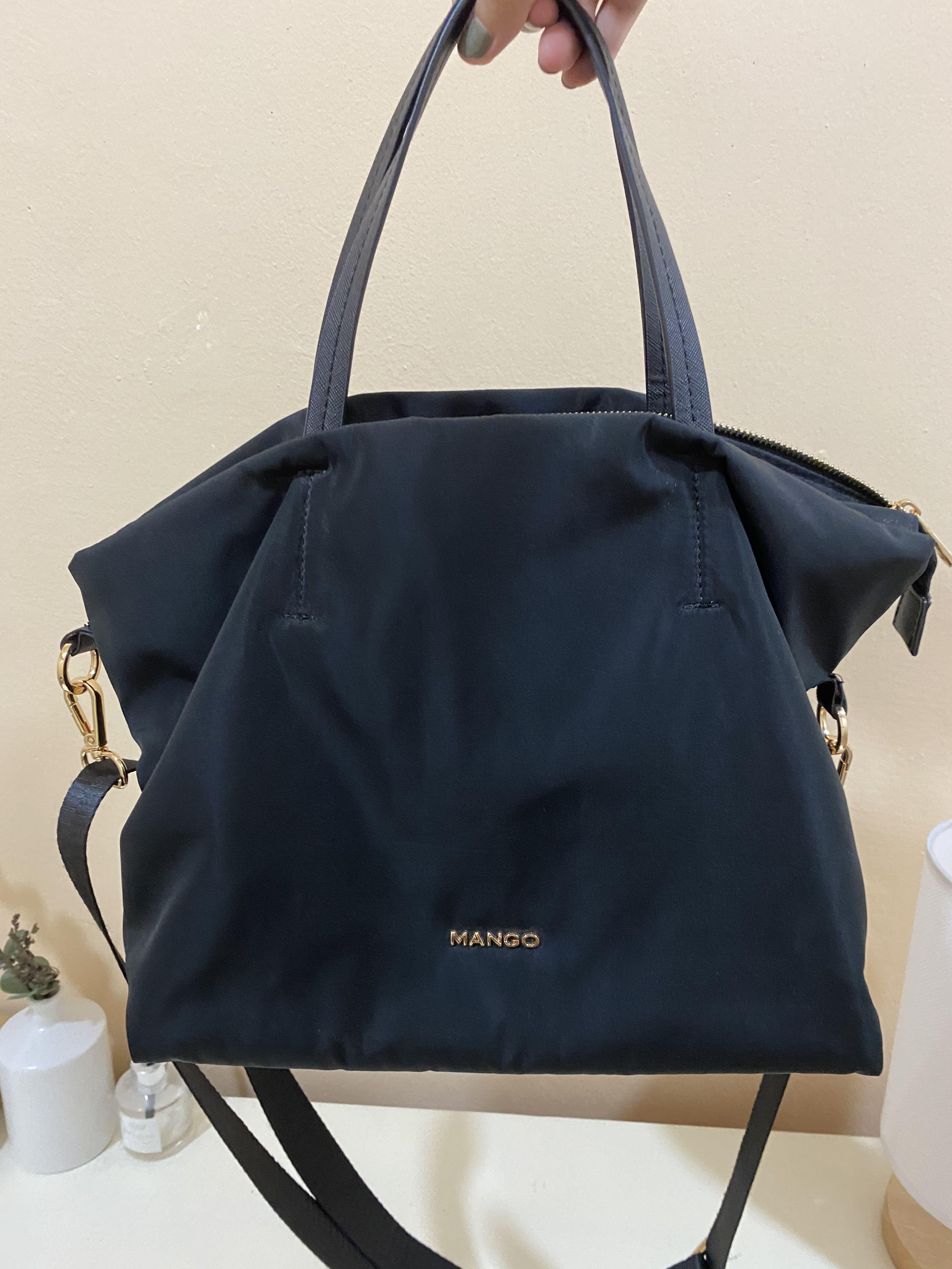 Mango nylon store bag