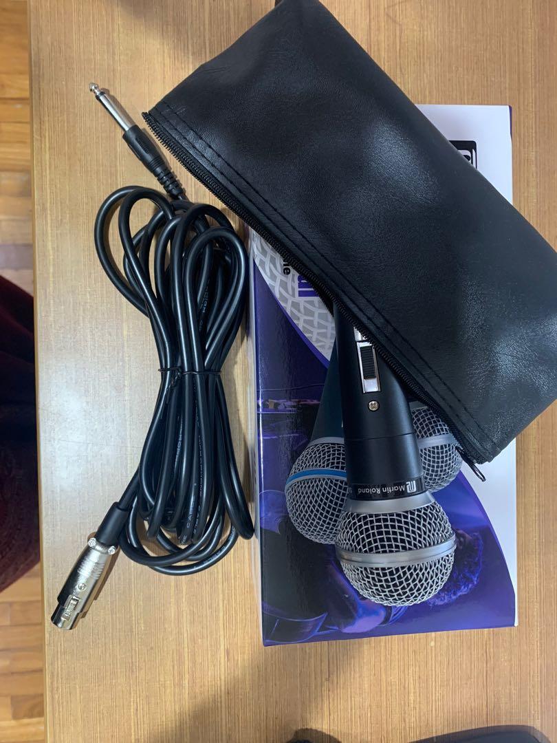 Martin Roland Microphone (BETA-58), Audio, Microphones on Carousell