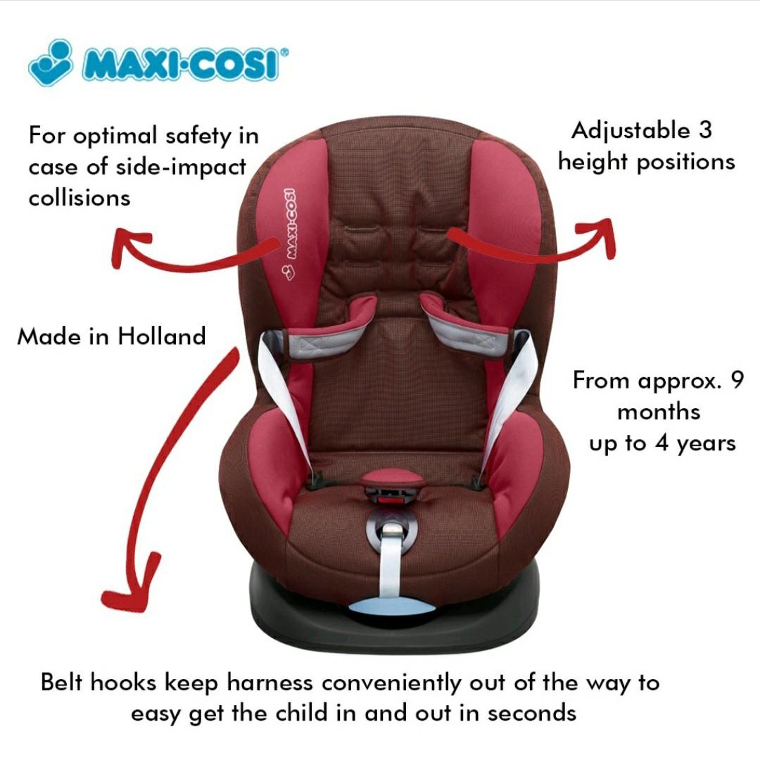 Maxi Cosi Priori SPS Car Seat Babies Kids Going Out Car Seats