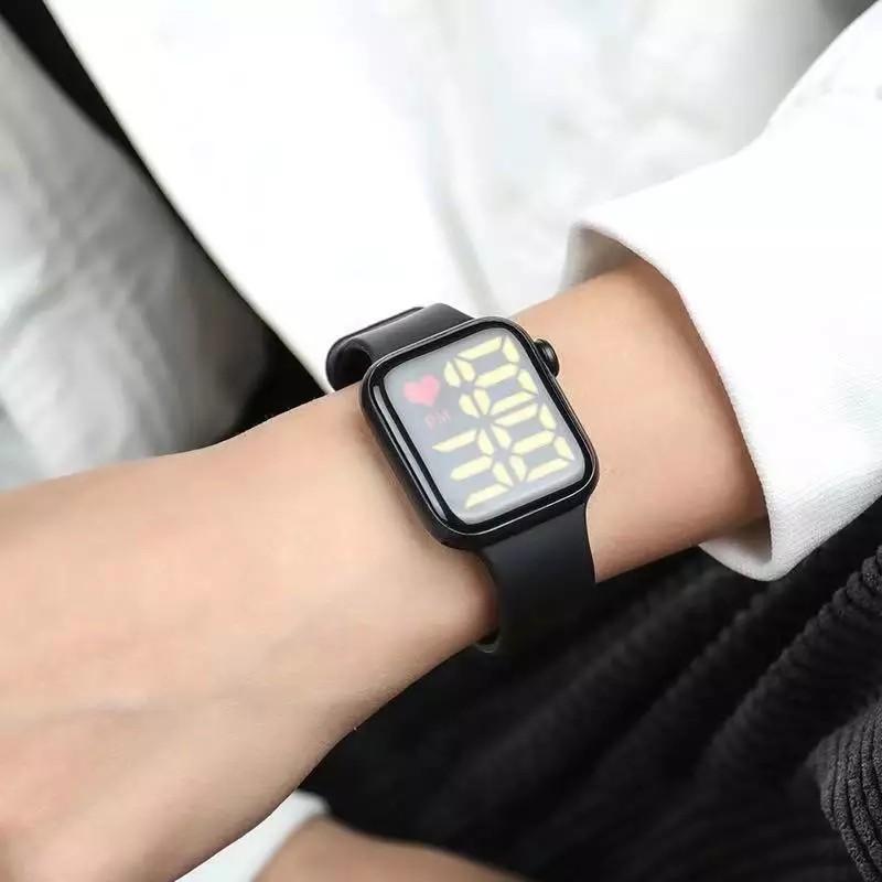 Men s Wrist Watches LED Digital Watch for Men Sports Army Silicone