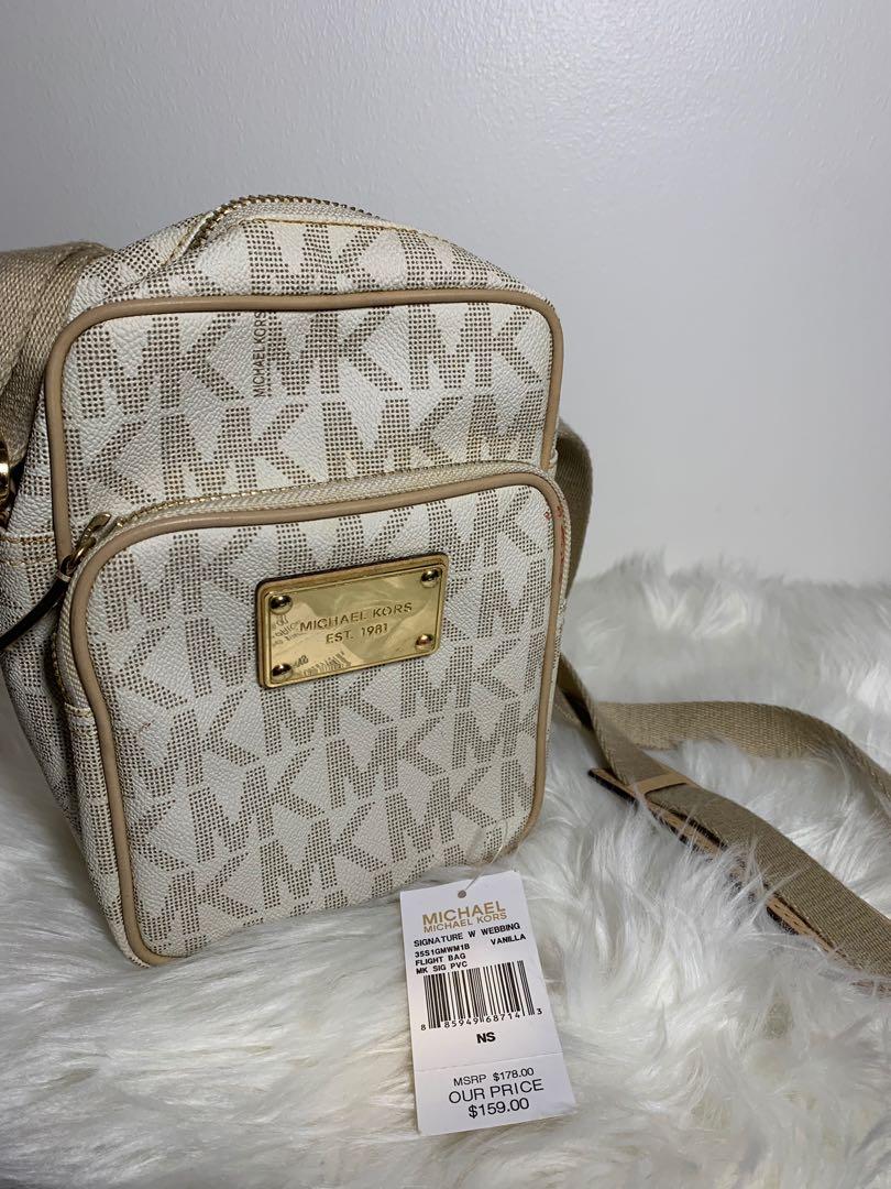 michael kors signature w webbing