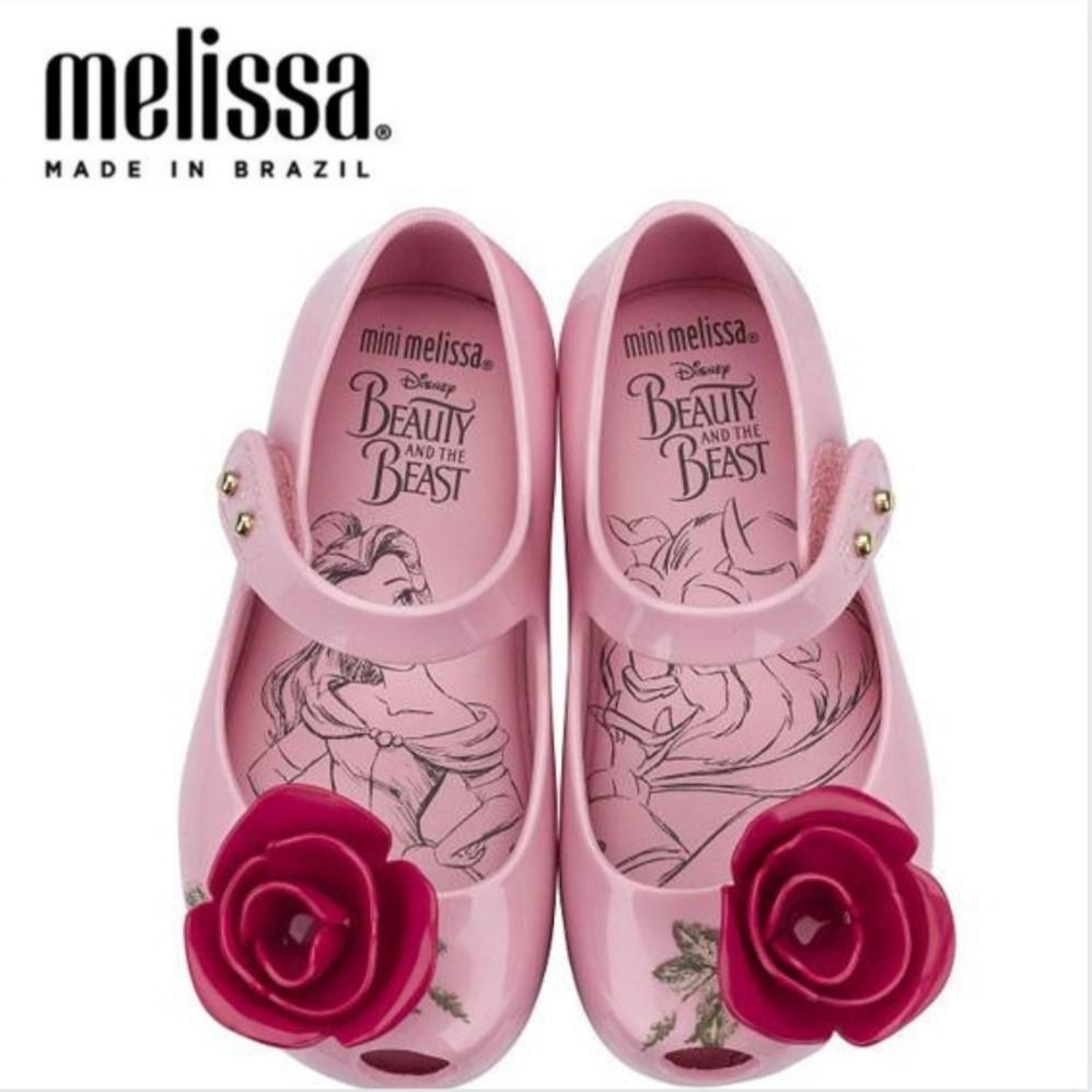 Mini Melissa Ultragirl Disney Beauty And The Beast Size9 Babies Kids Babies Kids Fashion on Carousell