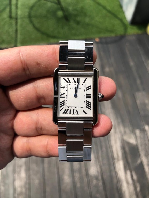 Cartier tank cheap solo w5200014