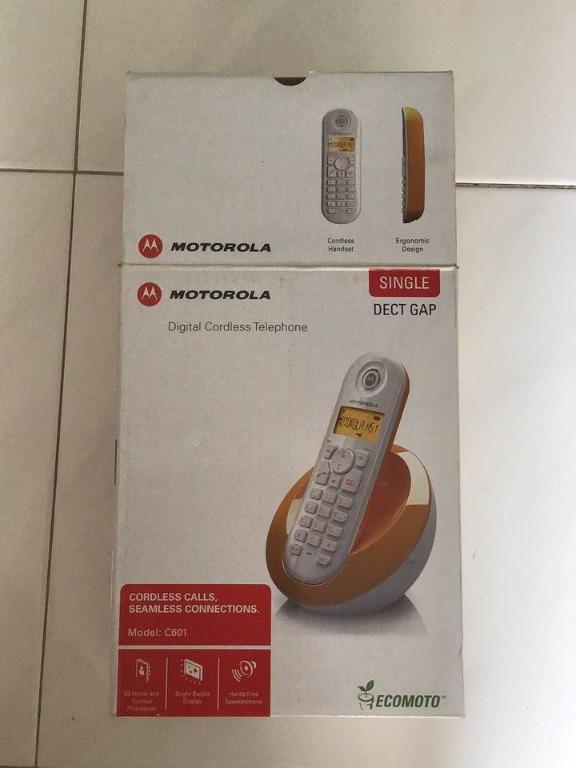 Motorola Digital Cordless Telephone Model C601, Mobile Phones & Gadgets