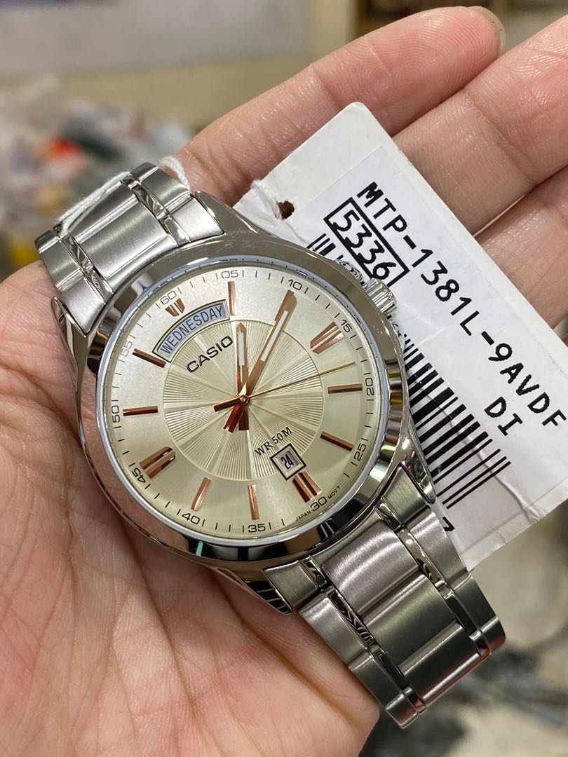 Casio mtp hotsell 138