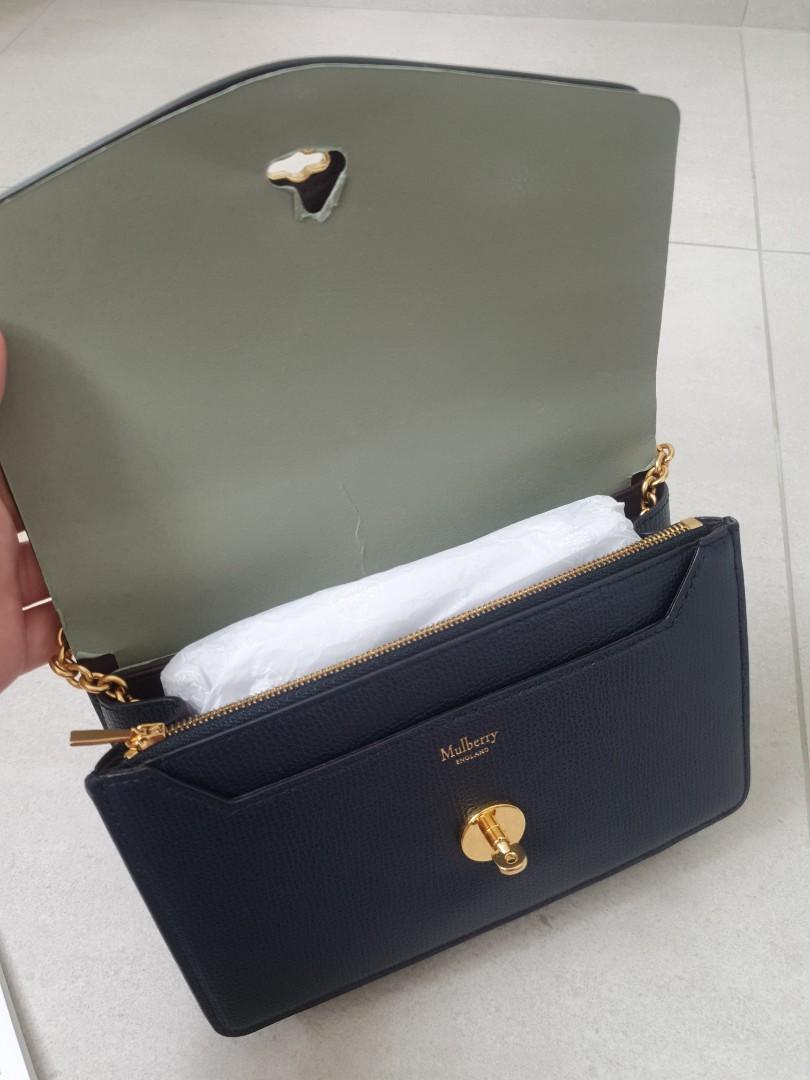 Mulberry small darley navy sales