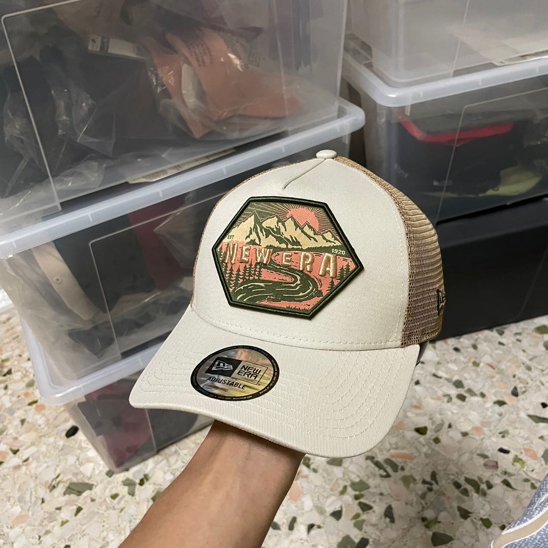 New Era Patch Trucker Cap