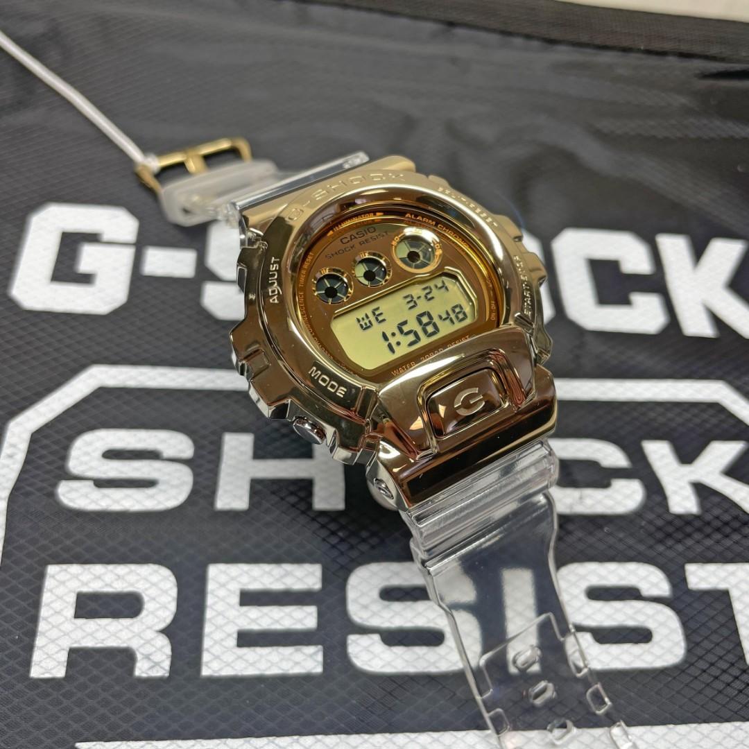G shock online jelly gold