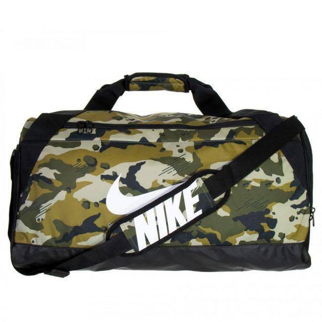 Nike Brasilia Camo Duffle Bag Men s Fashion Bags Sling Bags on Carousell