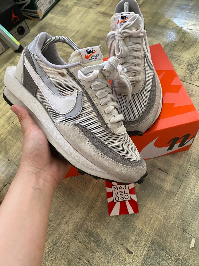 sacai waffle summit white