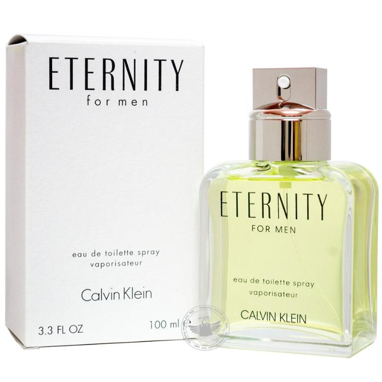 Original - CK Eternity Men 100ml Edt Spray (Tester Unit) ~ Perfume For Men,  Beauty & Personal Care, Fragrance & Deodorants on Carousell