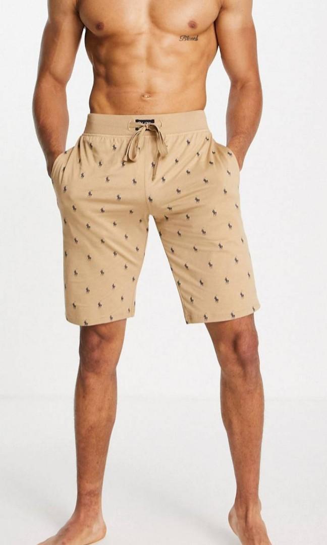 All over pony outlet polo shorts