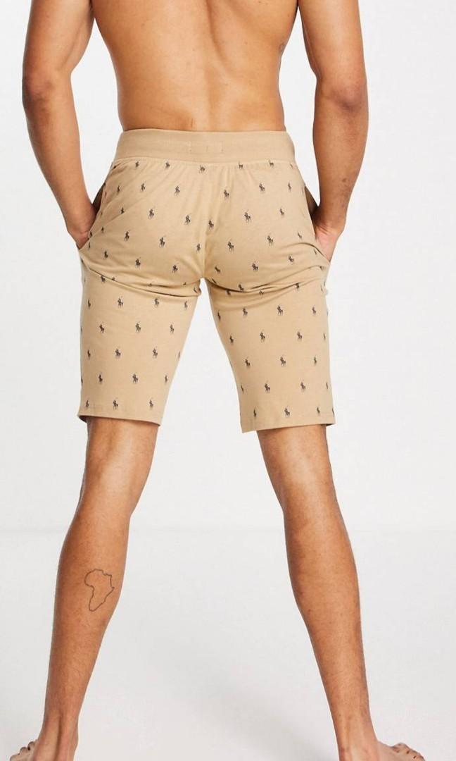 Polo Ralph Lauren Short With All Over Pony Logo Men s Fashion