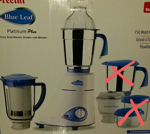 preethi blue leaf platinum amazon