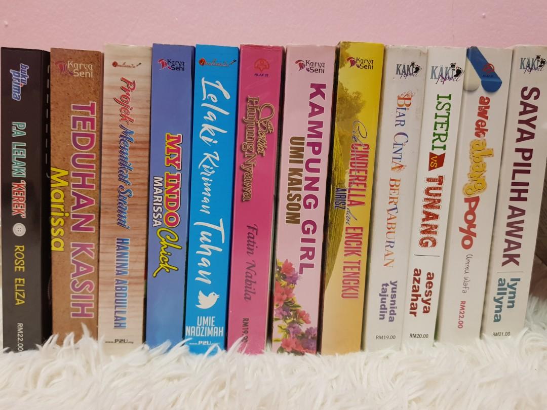 Preloved Novel Melayu Kaki Novel Penulisan2u Karyaseni Books Stationery Books On Carousell