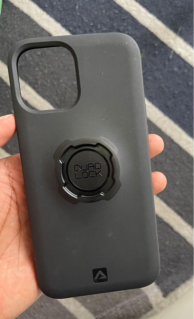 Quad Lock Front Mount and case for iPhone 12 Pro Max, Sports Equipment