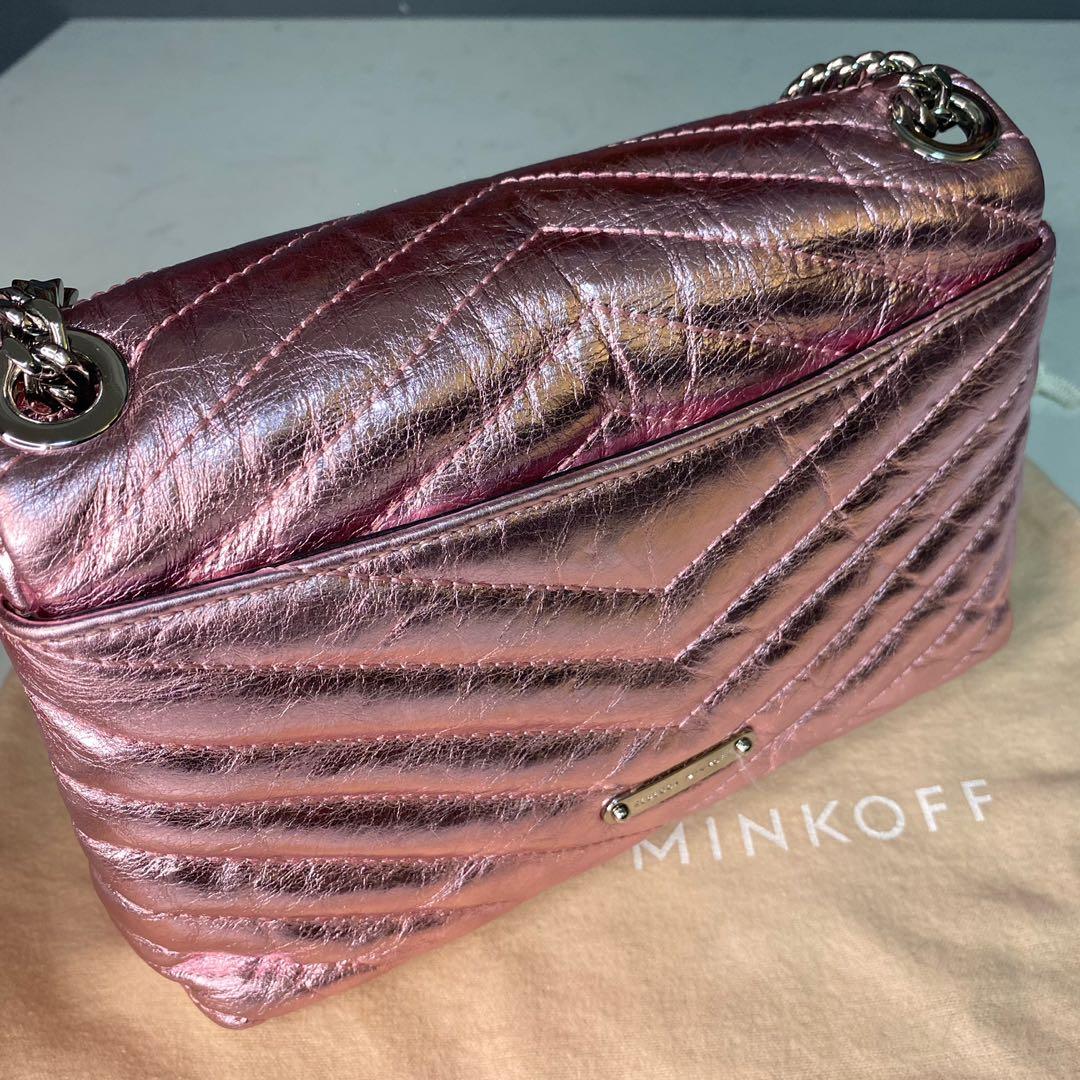 Rebecca minkoff metallic bag sale