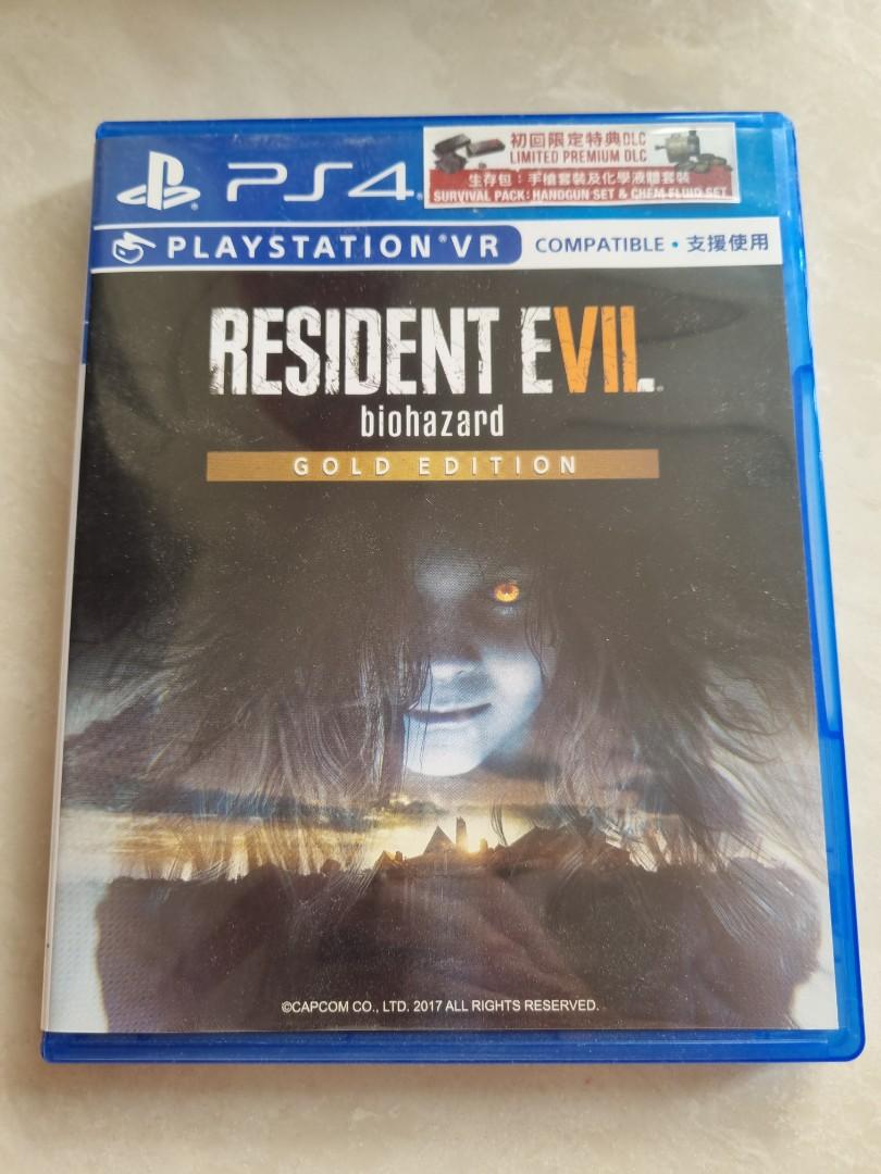 Resident evil 7 gold edition 2025 ps4