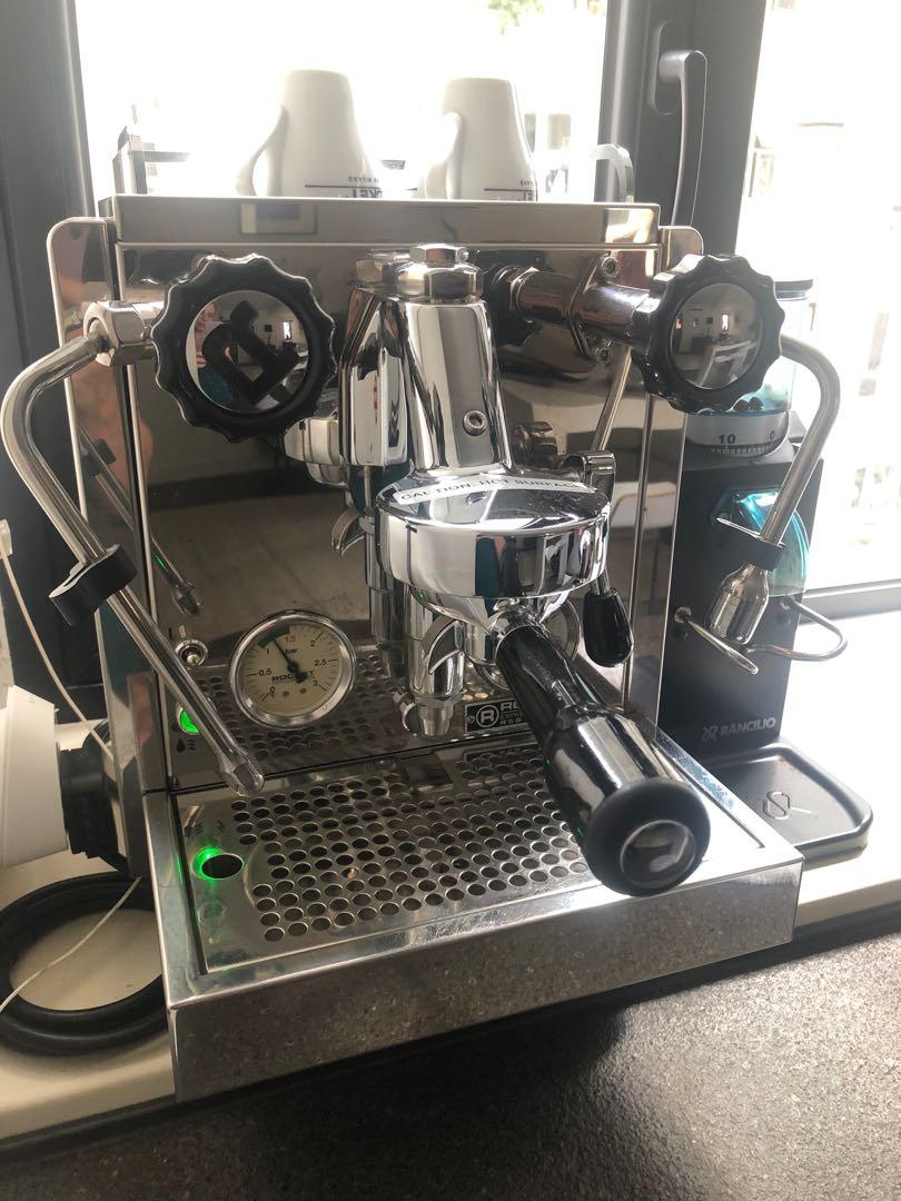 Rocket R58 Espresso Machine inc. Rancilio Rocky Grinder, 家庭電器, 廚房電器